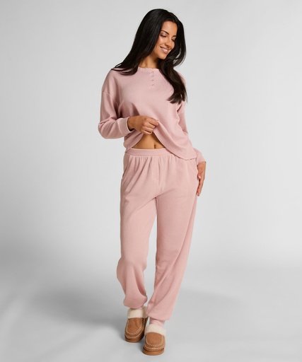 Jogger Gaufre - Rose