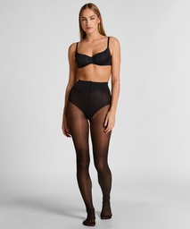 Collants 40 Deniers Contrôle Total - Noir, Noir, coloris