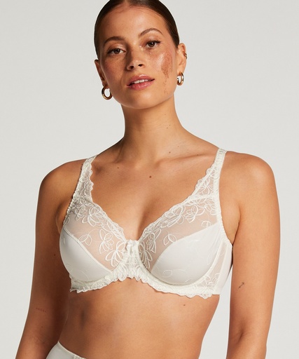 Soutien-gorge à armatures non-préformé Diva - Blanc