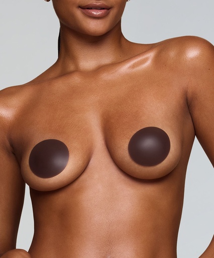[205170001] Silicon nipple covers - Marron