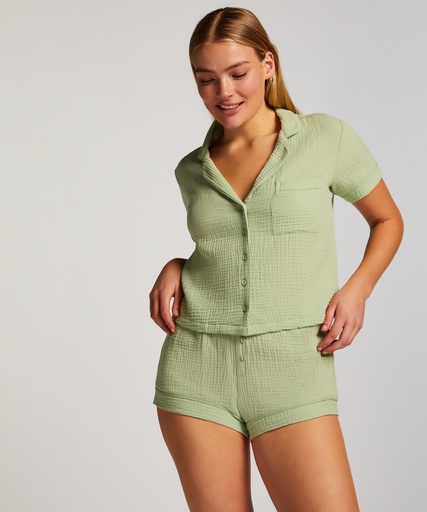 Short Coton - Vert
