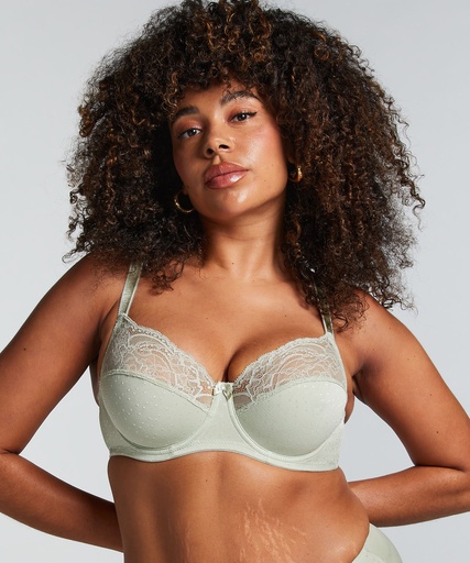 Soutien-gorge à armatures non-préformé Sophie - Vert