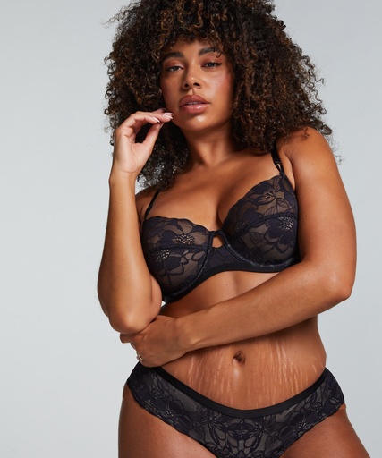 Soutien-gorge à armatures non-préformé Sophia - Noir